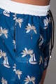 uFIT Плувни шорти с графична шарка и странични джобове Мъже