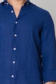uFIT Egyszínű lenvászon ing férfi
