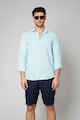 uFIT Egyszínű lenvászon ing férfi