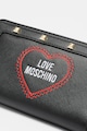 Love Moschino Cipzáros pénztárca fémszegecsekkel női