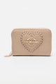 Love Moschino Cipzáros pénztárca szív alakú rátéttel női