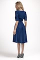 Couture de Marie Разкроена рокля с колан Жени