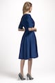 Couture de Marie Разкроена рокля с колан Жени