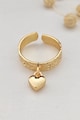 Atelier Miu Állítható gyűrű szív alakú részlettel női