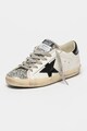 GOLDEN GOOSE Super Star Classic viseltes hatású bőrsneaker női