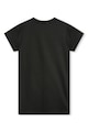 HUGO Rochie-tricou cu aplicatii cu strasuri Fete