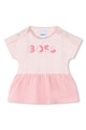 BOSS Kidswear Set de colanti si tricou din amestec de bumbac Fete