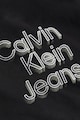 CALVIN KLEIN JEANS Kapucnis pulóver kontrasztos logóval férfi