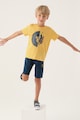 U.S. Polo Assn. Памучна тениска с лого и къс панталон Момчета