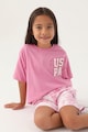 U.S. Polo Assn. Rövid ujjú mintás pizsama Lány