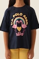 U.S. Polo Assn. Mintás póló és rövid leggings szett Lány