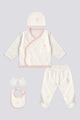 U.S. Polo Assn. Pamut felső, nadrág, sapka, zokni és előke szett - 6 részes Lány