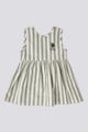 U.S. Polo Assn. Bővülő fazonú csíkos ruha Lány
