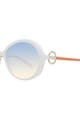 Emilio Pucci Ovális napszemüveg színátmenetes lencsékkel női