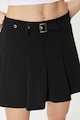 KOTON Mini nadrágszoknya pliszírozott részletekkel női