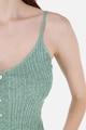COLIN'S Texturált pántos lentartalmú top női