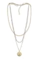 Oliver Weber Többsoros nyaklánc tenyésztett gyöngyökkel női