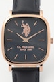 U.S. Polo Assn. Гривна и часовник с кожена каишка Жени