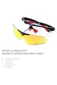 YEAZ Унисекс слънчеви очила Sunup с 3 чифта стъкла, за колоездене и бягане Мъже