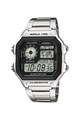 Casio Часовник с хронометър и цифров дисплей Мъже