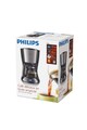 Philips Cafetiera  Daily Collection HD7459/20, 1000 W, cana din sticla, afisaj LCD, aroma twister, cronometru, Negru Femei