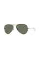 Ray-Ban Ochelari de soare aurii Aviator Femei