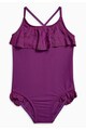 NEXT Costum de baie violet cu volane Fete