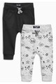 NEXT Set de pantaloni sport in nuante de gri - 2 perechi Baieti