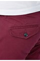 NEXT Pantaloni chino rosu Bordeaux cu o curea Barbati