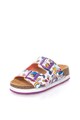 DESIGUAL Papuci multicolori cu model grafic Roller Fete