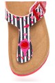 DESIGUAL Papuci flip-flop multicolori Trazos Baieti