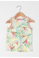 United Colors of Benetton Top multicolor cu model tropical si funde Fete