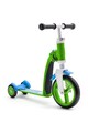 Scoot & Ride Trotineta 2in1 albastru cu verde Highwaybaby+ Fete