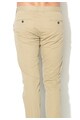 Zee Lane Denim Pantaloni chino bej cu model grafic discret Barbati