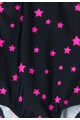 NAME IT Costum de baie intreg bleumarin inchis cu roz neon Zummer Fete
