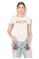 Only Tricou alb cu decoratiuni Grace Femei