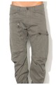 G-Star RAW Pantaloni cargo gri cu croiala conica Powel 3D Barbati