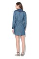 G-Star RAW Rochie tip camasa in nuante de albastru din chambray Femei