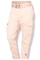 G-Star RAW Pantaloni cargo roz pal cu croiala conica Rovic Femei