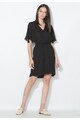 Zee Lane Collection Rochie neagra cu decolteu en-coeur si cordon Femei