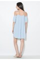 Zee Lane Collection Rochie bleu cu decolteu pe umeri Femei