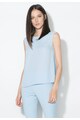 Zee Lane Collection Top bleu transparent cu decolteu in V Femei