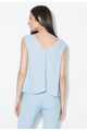 Zee Lane Collection Top bleu transparent cu decolteu in V Femei