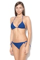 Zee Lane Sutien de baie halter bleumarin si alb cu model geometric Femei