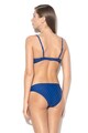 Zee Lane Sutien de baie bleumarin si alb cu model geometric Femei