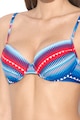 Zee Lane Sutien de baie multicolor cu model abstract Femei