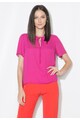 Zee Lane Collection Bluza fucsia cu croiala lejera Femei