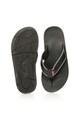 Levi's Papuci flip-flop negri cu garnituri de denim Barbati