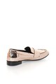 John Galliano Pantofi loafer auriu rose lacuiti Femei