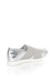 John Galliano Pantofi slip-on de piele cu aspect metalizat Femei